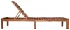 vidaXL Sonnenliege Massivholz Teak Produktbild-Vorschau 2