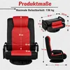 Yaheetech Bodenstuhl drehbarer Gaming-Stuhl mit Produktbild-Vorschau 3