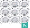 Oktaplex 9er Set LED Spots dimmbar 3-Stufen-Dimmer 4,8W Produktbild-Vorschau 1