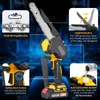 Bürstenloser Mini Kettensäge Mit Akku, 8 zoll Produktbild-Vorschau 9