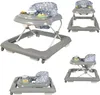 Bebies First Faltbarer Baby Lauflernwagen Grau mit Spielset Produktbild-Vorschau 1