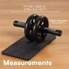 H&S Fitness Bauchmuskeltrainer Bauchroller - Ab Roller Produktbild-Vorschau 7