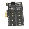 Adaptérová karta M.2 SATA na PCIE Dual Disk Array Card Náhled obrázku produktu 7