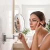Specchio cosmetico Relaxdays, montaggio a parete, Anteprima dell’immagine prodotto 2