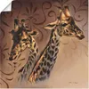 ARTland Poster Giraffen Größe: 40x40 cm Produktbild-Vorschau 1