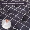 Lit de camping pliable avec matelas et poches latérales, Voir les images du produit 9