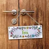 Graues Toilette ist frei oder besetzt Wendeschild mit Produktbild-Vorschau 3