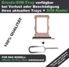 iPHONE 16 PRO / MAX SIM KARTEN HALTER TRAY ADAPTER FACH Produktbild-Vorschau 2