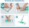 4 Ersatz-Wischbezüge für Leifheit Profi XL Micro Produktbild-Vorschau 2