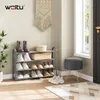 WOLTU Schuhregal Schuhablage, Ständer 4 Schicht für 16 Produktbild-Vorschau 2