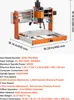 Fresatrice CNC SucceBuy, mandrino da 500 W, macchina per Anteprima dell’immagine prodotto 7