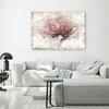 Leinwandbild abstrakte shabby chic blumen 120x80 cm Feeby Produktbild-Vorschau 2