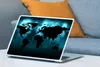 MuchoWow® Laptop Aufkleber Sticker Cover Weltkarte - Produktbild-Vorschau 4
