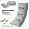 Garronda Bankauflage 140x50 cm ca. 10 cm dick Sitzkissen Produktbild-Vorschau 3