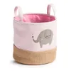Zeller 14276 Aufbewahrungskorb 'Elefant', Polyester/Jute, Produktbild-Vorschau 1
