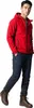 Mivaro Herren Softshelljacke mit Kapuze in Rot - Produktbild-Vorschau 2