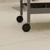 Kozmetický pomocník na kolieskach, kovový, strieborný Náhľad obrázku produktu 14
