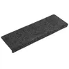 Maty na schody samoprzylepne 5 szt. 65x21x4 cm ciemnoszare, Podgląd zdjęcia produktu 3