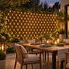 3X2m 200 LED Lichterkette Netz Lichternetz Warmweiß mit Produktbild-Vorschau 6