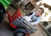 ROLLY TOYS Rimorchio Rollyfarm, rosso/argento 0 0 0 Anteprima dell’immagine prodotto 3