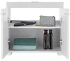 tectake® Waschbeckenunterschrank Idris 2 geräumige Fächer Produktbild-Vorschau 10