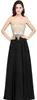 Misshow Cocktail-Gala-Kleid, lang, mit Blumenapplikationen, Produktbild-Vorschau 3