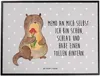 Mr. & Mrs. Panda Schreibunterlage Otter Blumenstrauß - Grau Produktbild-Vorschau 1