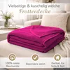 KiGATEX koc frotte 150x200 cm - 100% bawełna, letni koc i Podgląd zdjęcia produktu 4