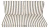 Coussins pour salon de jardin déhoussable 120x60cm - Rayure Voir les images du produit 3