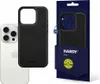 3mk Schutzhülle HARDY Silky Leather MagCase Schwarz Case Produktbild-Vorschau 1