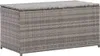 vidaXL Záhradný box z polyratanu 100x50x50 cm sivý - Náhľad obrázku produktu 2