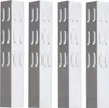 set de 4 couvercles de brûleurs PRO/RED en acier inoxydable Voir les images du produit 1