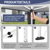 LEADZM 2x2m Faltpavillon, Pop Up Pavillon mit 4 Produktbild-Vorschau 4