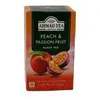 Schwarztee Ahmad Tea | Peach & Passion Fruit | Aromatisierter Schwarztee mit Pfirsich- und Passionsfruchtstücken | 20 Teebeutel Náhľad obrázku produktu