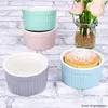 Zestaw 4 porcelanowych foremek do sufletów Emilia 125 ml, 4 Podgląd zdjęcia produktu 3