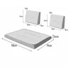 Diagram showing dimensions of cushions for a pallet sofa. Náhled obrázku produktu
