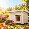 Relaxdays Igelhuis met bodem, doolhofingang, weerbestendig Productafbeelding-voorbeeld 5