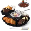 2 in 1 Elektrischer S’mores Maker & Fondue Set, Indoor Produktbild-Vorschau 1