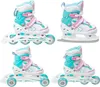 4in1 Inlineskates Triskates Rollschuhe Schlittschuhe Raven Produktbild-Vorschau 1