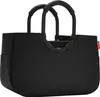 A black reisenthel shopping bag with rounded handles is shown against a white background. Náhled obrázku produktu