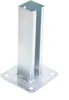 Aqbau® Pfostenträger für Zaunpfosten 50x50 zum aufschrauben Produktbild-Vorschau 1