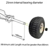 15x6.00-6 Grass Lawnmower Wheel Wanda 4ply P332 Tyre Fitted Voir les images du produit 8