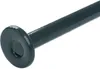 A close-up shot of a black metal object with a flat, circular head and a cylindrical shaft. Produktbild-Vorschau