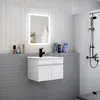 Badezimmer Badmöbel 60 cm Dünn Keramik Waschtisch mit Produktbild-Vorschau 3