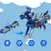 magnetická hračka 2 v 1 Dino a auto Transformer, hračka Náhled obrázku produktu 9
