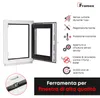 Finestra Framex per cantina Finestra in PVC-U interno Anteprima dell’immagine prodotto 4