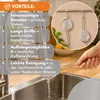 KRUMAD Keukenset met 3 zeven, roestvrij staal, fijnmazig Productafbeelding-voorbeeld 4
