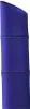A blue perfume bottle with a slanted top. Voir les images du produit