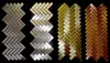 Mosaik Fliese massiv Metall Messing gewalzt gold 1,6mm Produktbild-Vorschau 4