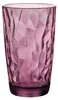 Trinkglas Bormioli Rocco Diamond Lila Glas 470 ml (6 Stück) Produktbild-Vorschau 2